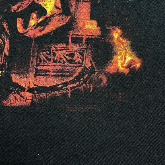 Slayer T-Shirt Women's Large Black The End Is Near Final Tour - Picture 3 of 8